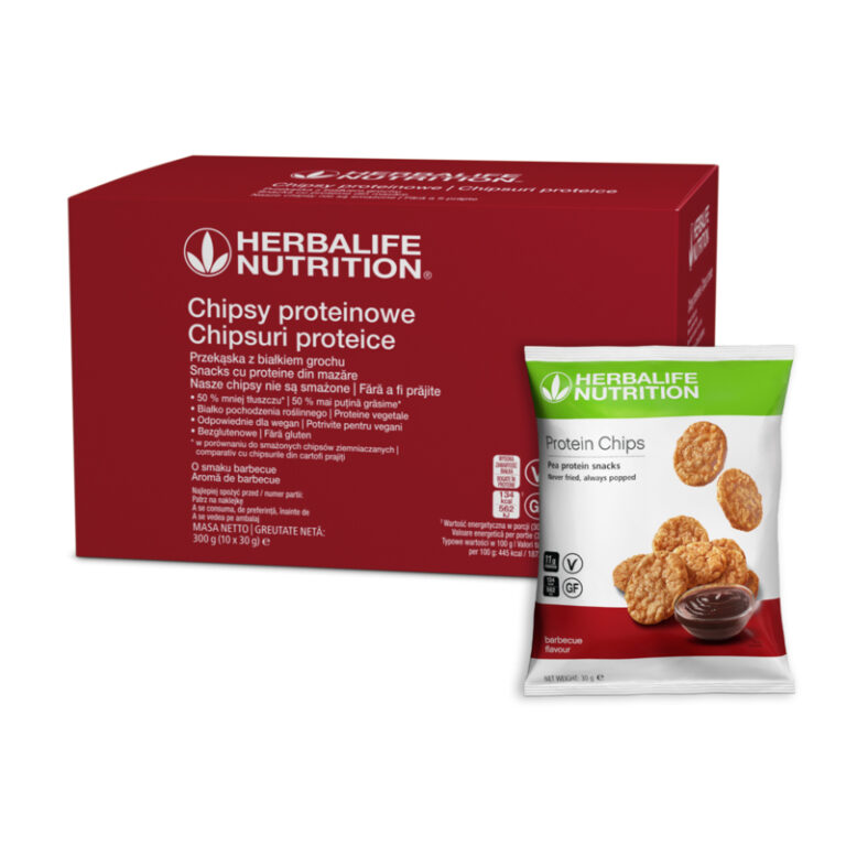 Chipsy proteinowe o smaku barbecue 10x30g