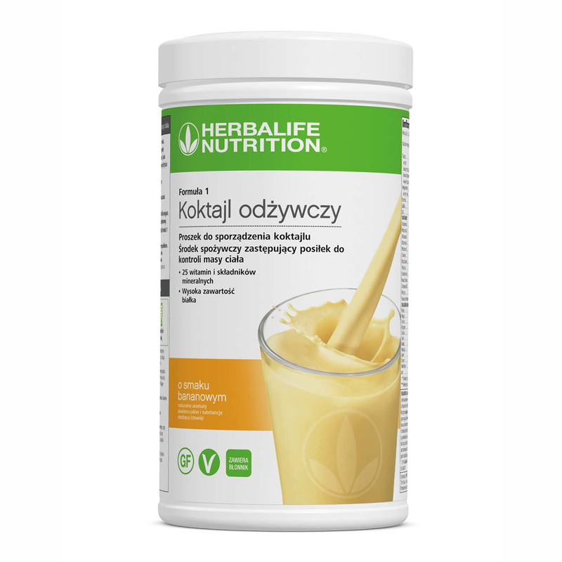 Koktajl odżywczy o smaku bananowym 550 g